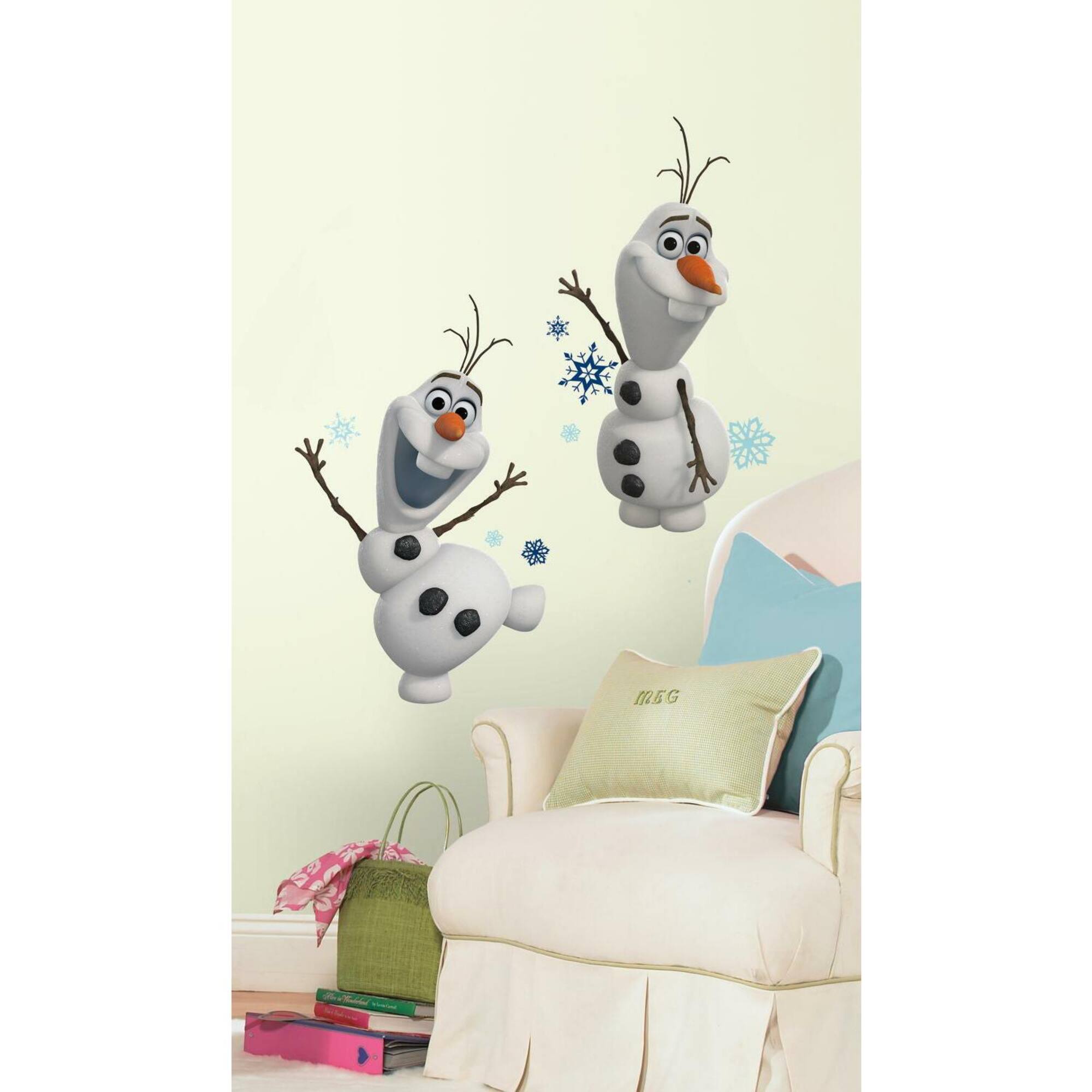RoomMates Frozen Olaf The Snowman Peel & Stick Decals